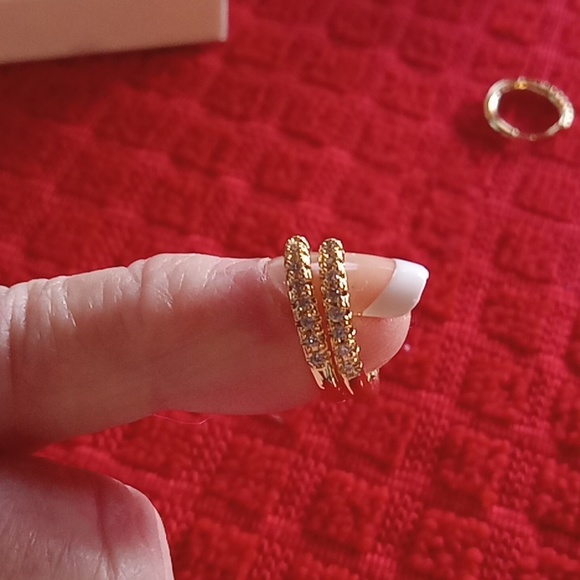 Exgox SS Hoop earrings - Picture 3 of 3